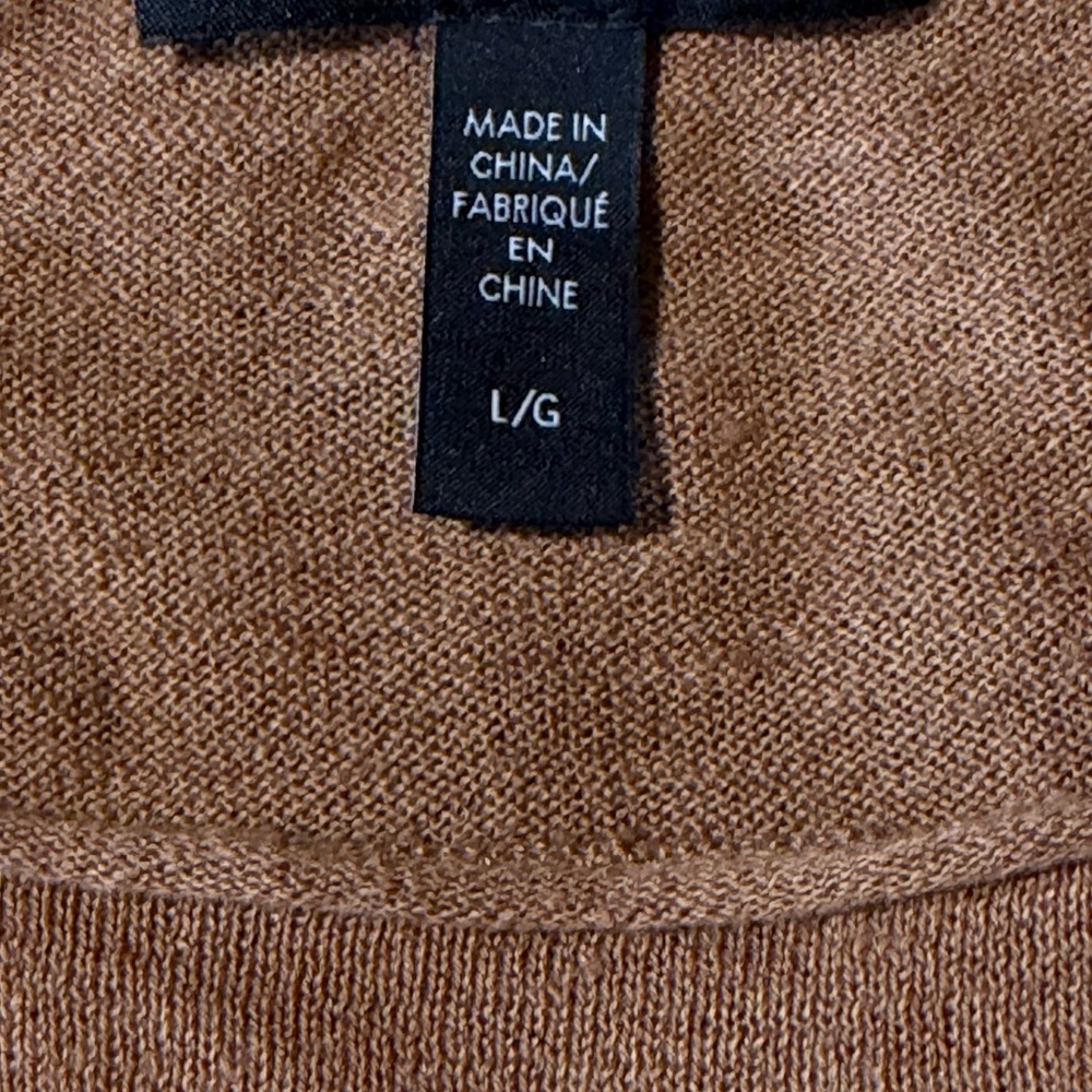 Eileen Fisher top lightweight linen cotton bateau neck‎ dropped shoulders large - Picture 5 of 11